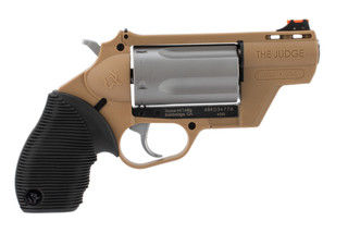.410 Gauge /.45LC Public Defender Poly Revolver from Taurus has a 2 inch barrel